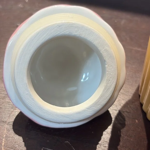 Kirklands Pink Strawberry Cupcake Shaped Jar Candle - Picture 7 of 8